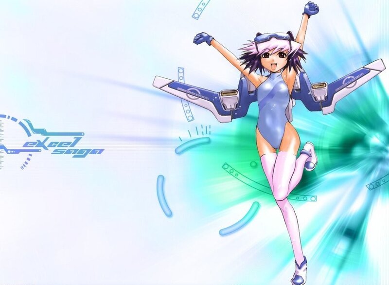 Anime Girl with Jetpack — Blue, Energetic, Goggles