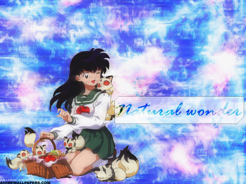 Anime Girl with Kitsune
