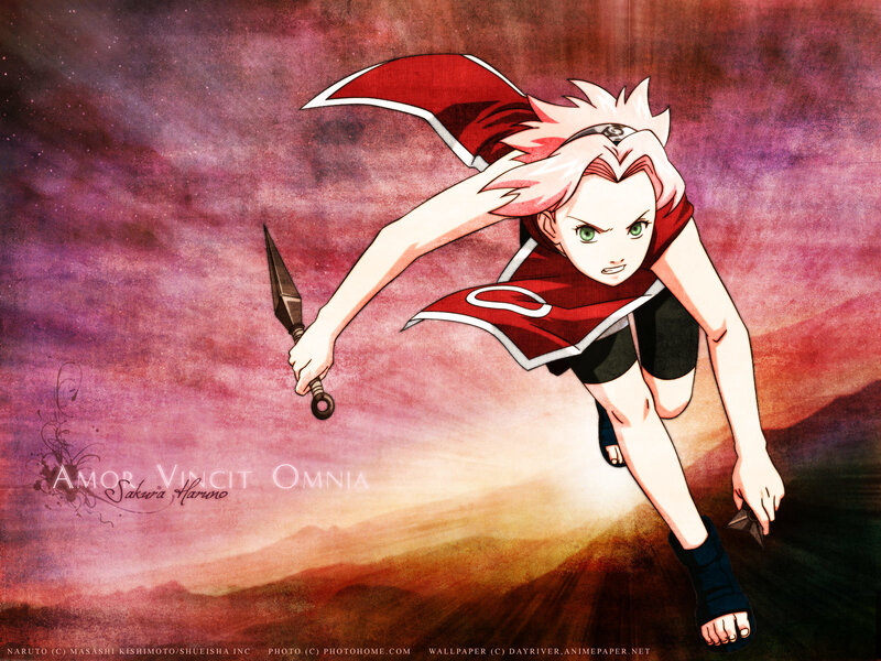 Anime Girl with Kunai