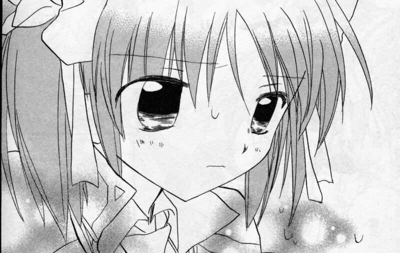 Anime Girl with Large Eyes — Black