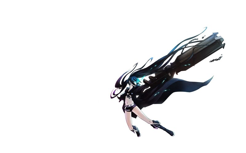 anime girl with large gun