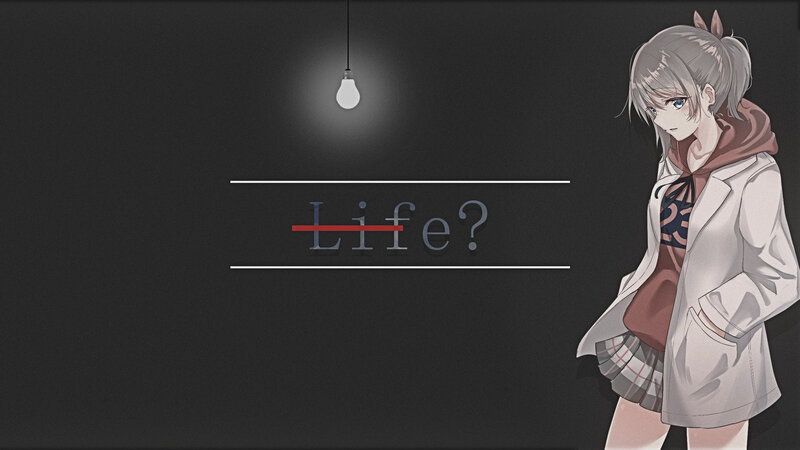 Anime Girl with Light Bulb
