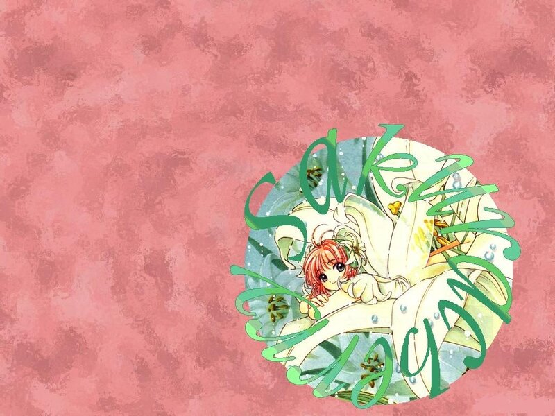 Anime Girl with Lily — Pink