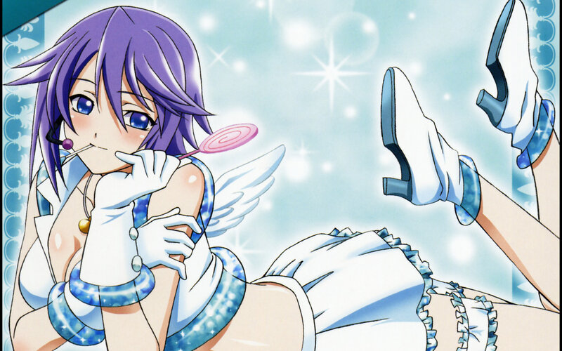anime girl with lollipop
