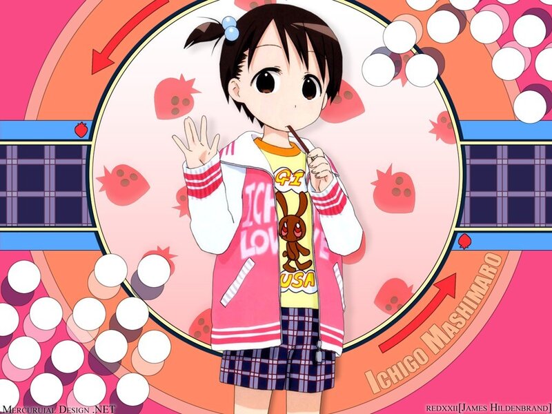 Anime girl with lollipop