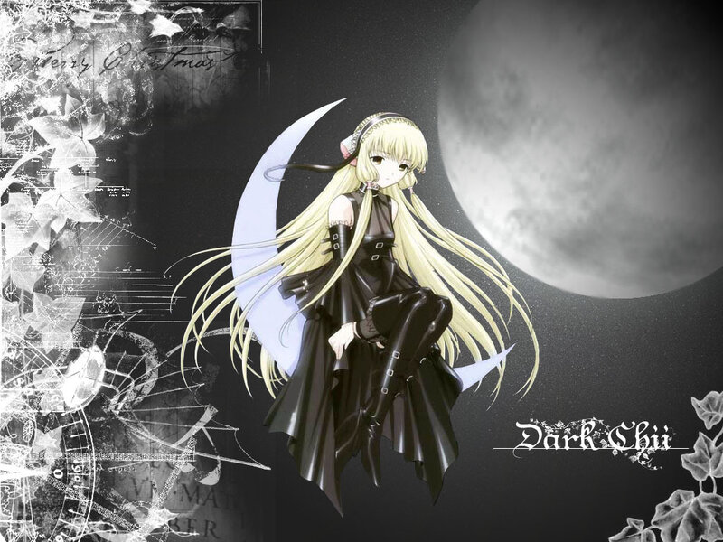 anime girl with long blonde hair
