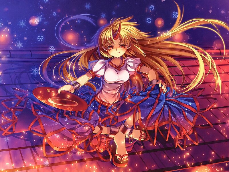 anime girl with long hair