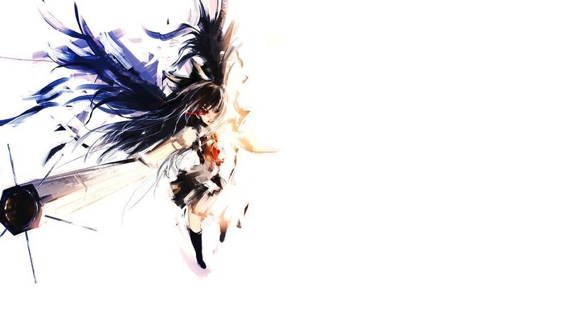 anime girl with long hair