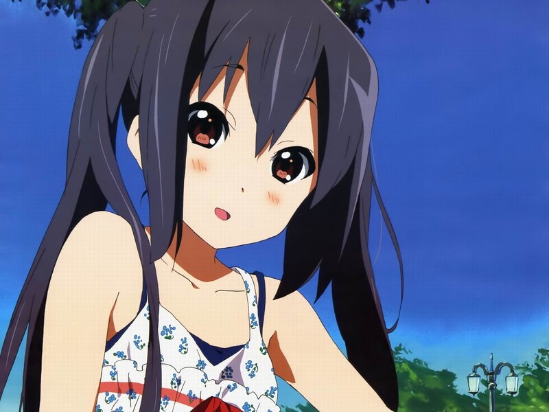 anime girl with long hair