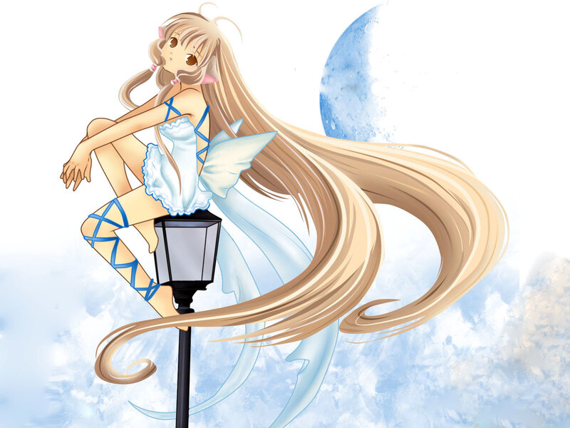 anime girl with long hair
