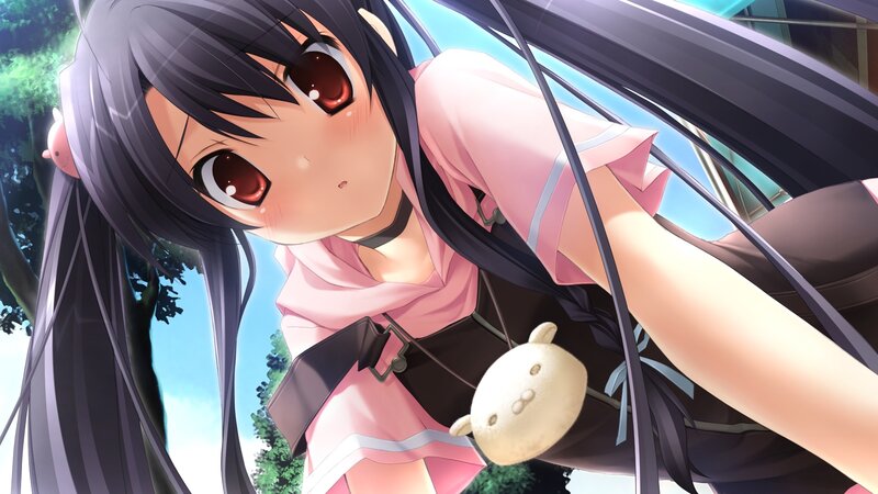 anime girl with long hair