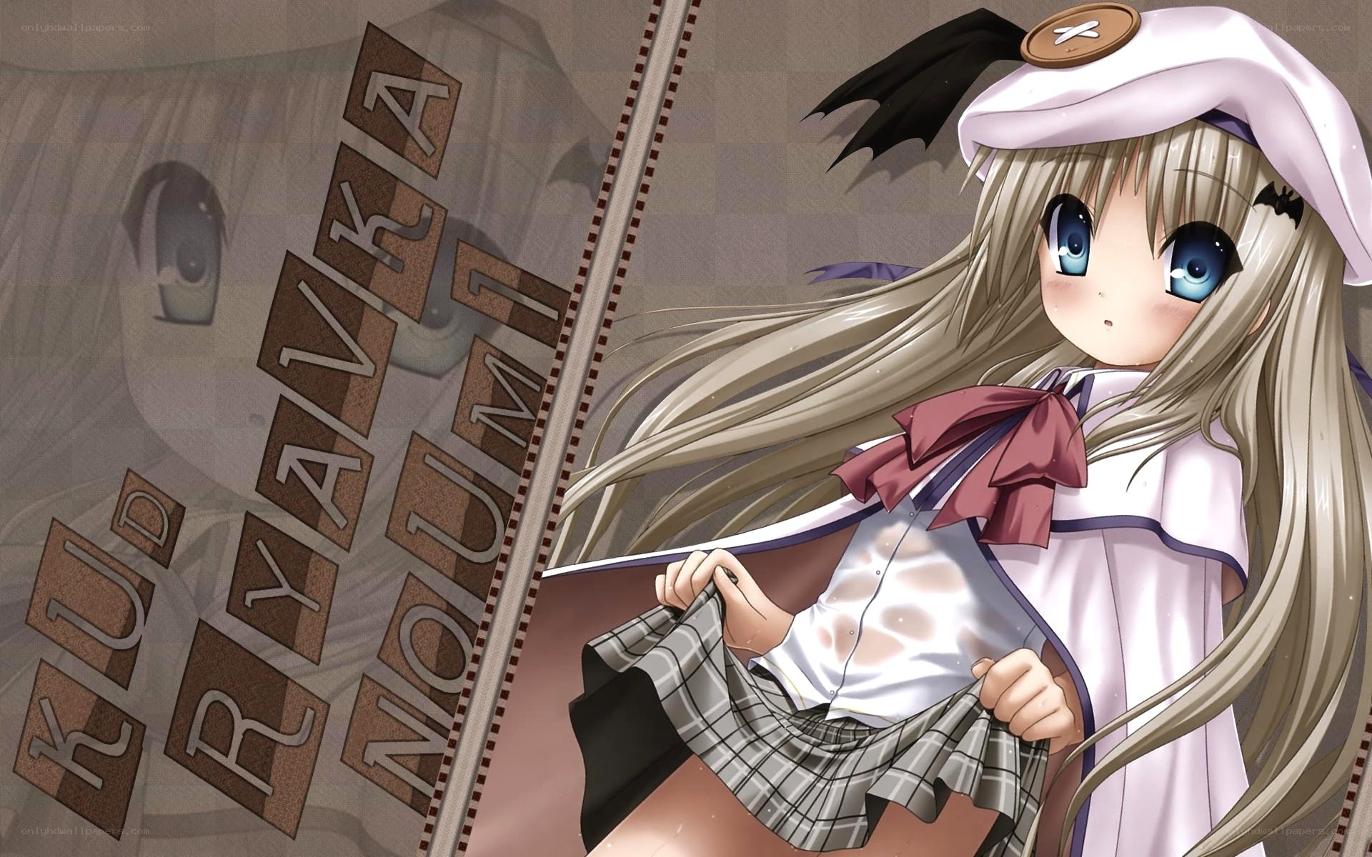 Anime girl with long hair