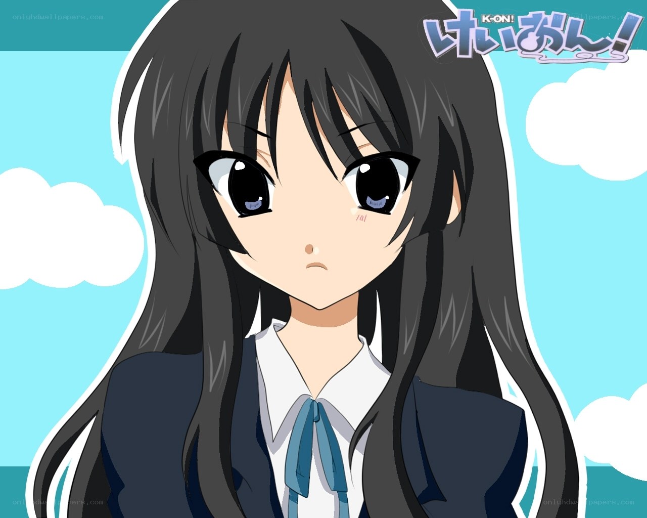 anime girl with long hair