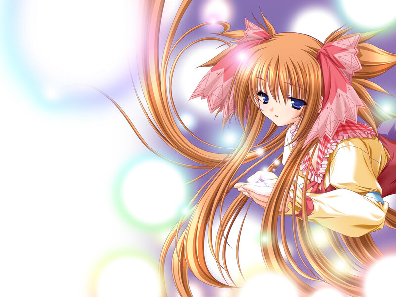 anime girl with long hair