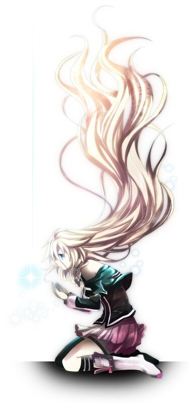anime girl with long hair