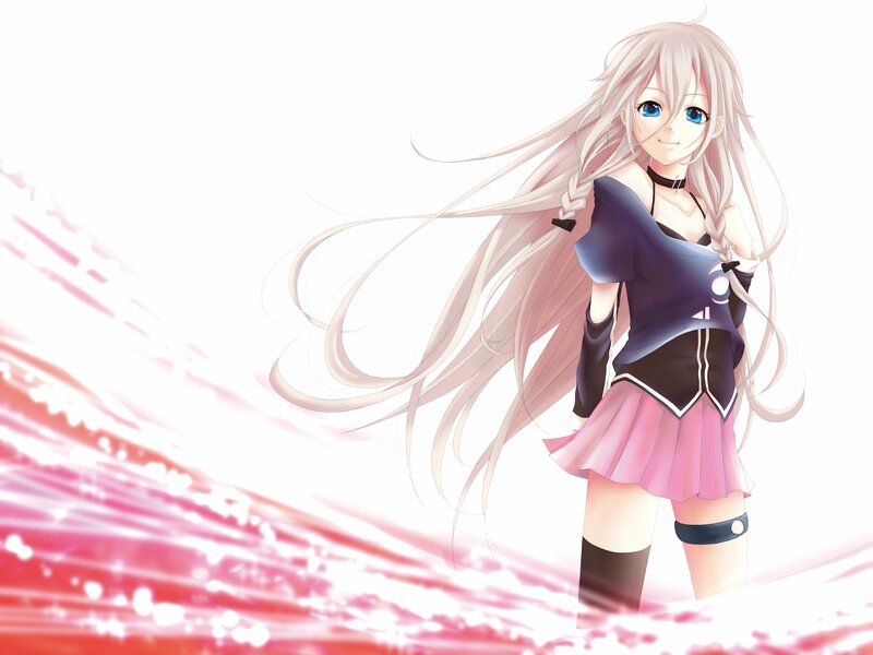 anime girl with long hair