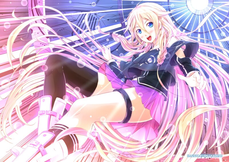 anime girl with long hair