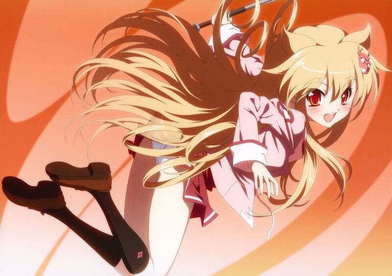 anime girl with long hair
