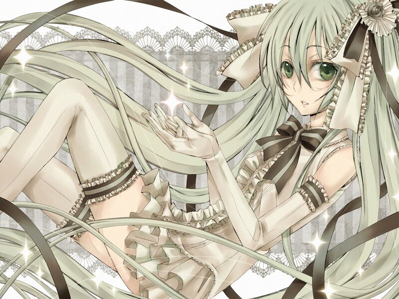 anime girl with long hair