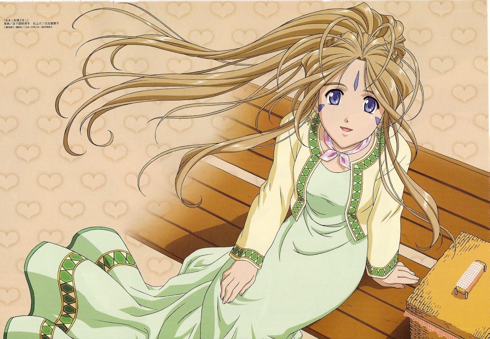 anime girl with long hair