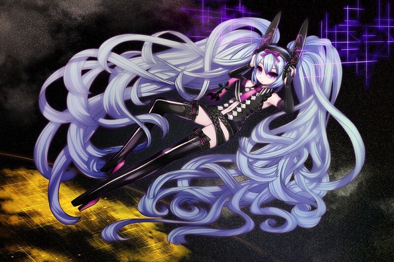 anime girl with long hair