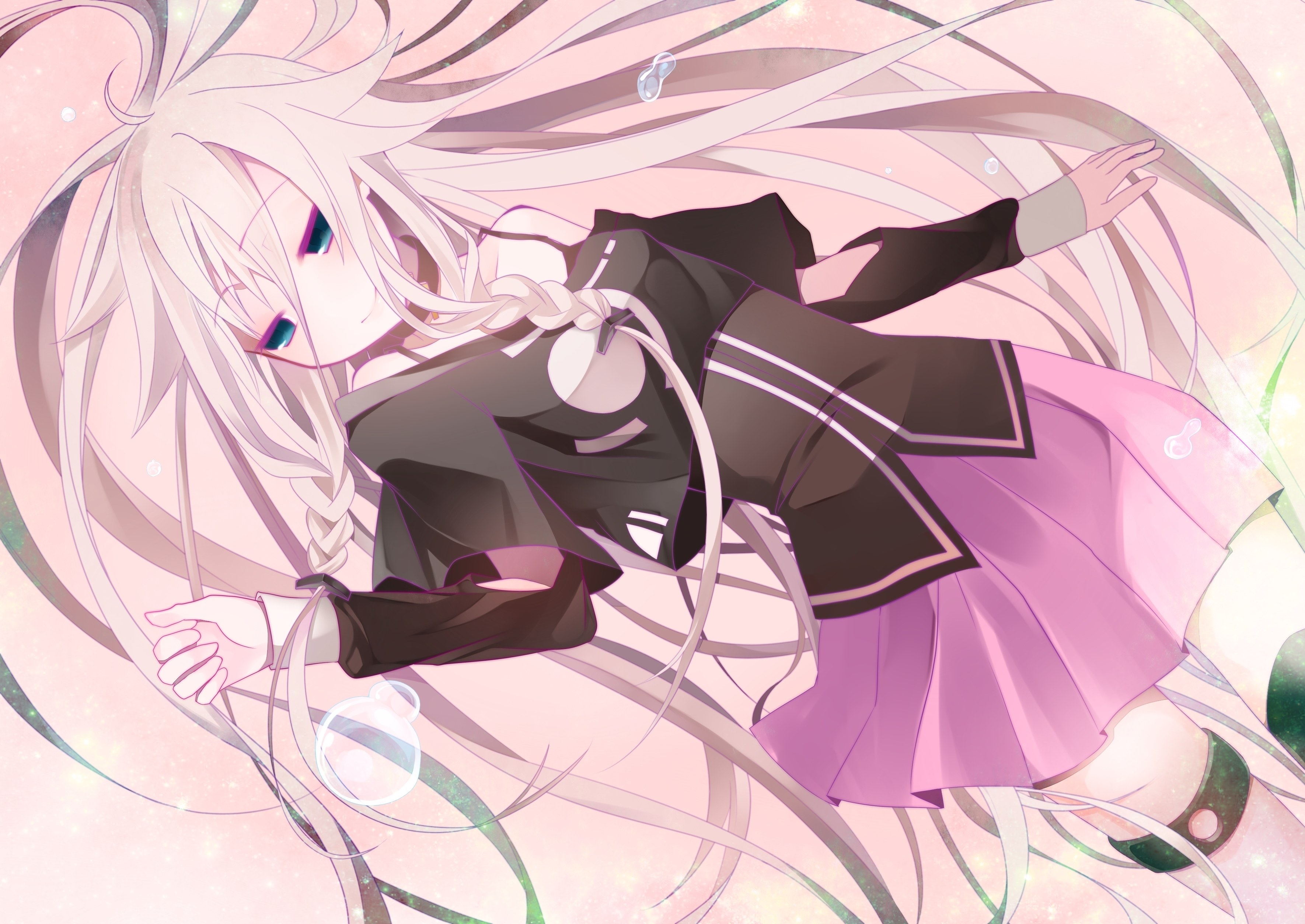 anime girl with long hair