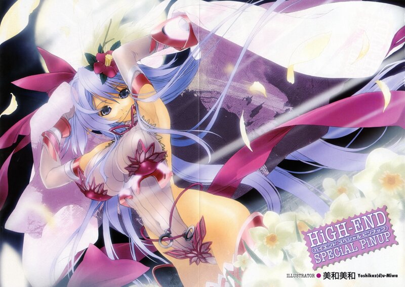 Anime girl with long hair