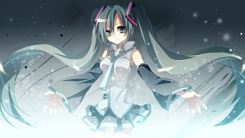 anime girl with long hair