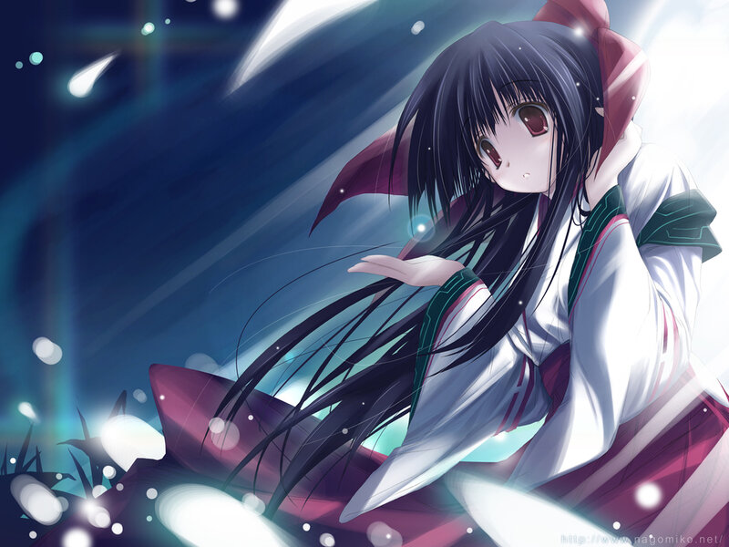 anime girl with long hair
