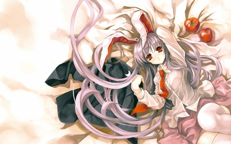 anime girl with long hair