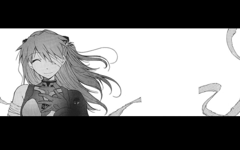 Anime Girl with Long Hair — Black, Calm, Manga, Eyes