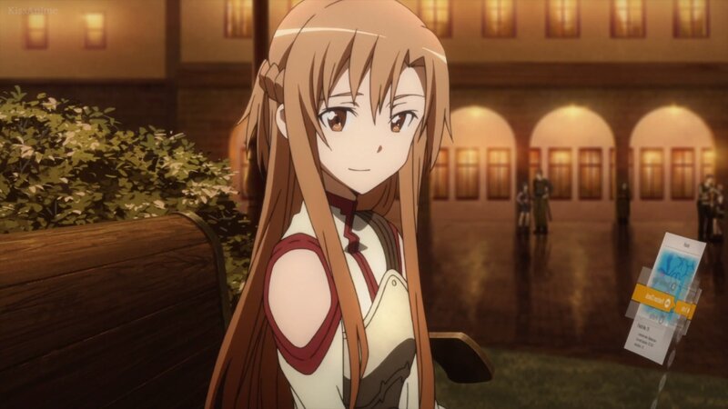 Anime Girl with Long Hair — Brown, Calm, Night