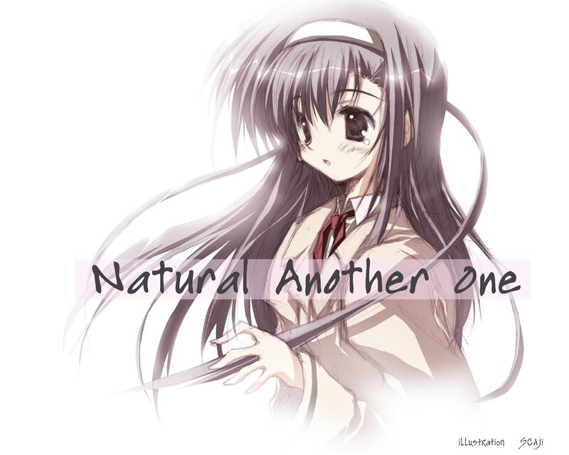 Anime Girl with Long Hair — White, Calm, Illustration