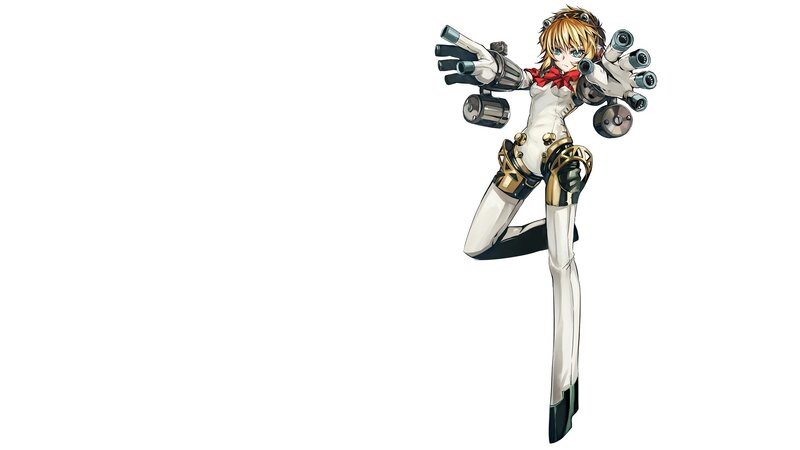 anime girl with mechanical arms