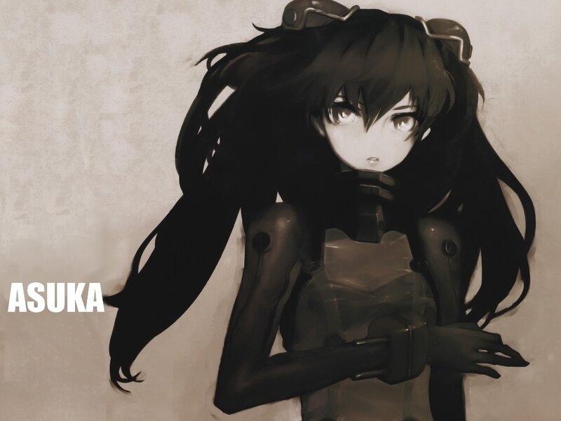 anime girl with mechanical arms