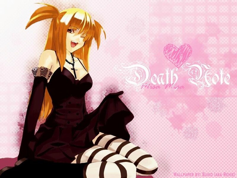 Anime Girl with Orange Hair — Pink, Playful, Heart