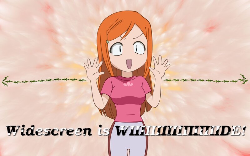 Anime Girl with Orange Hair — Pink, Surprised