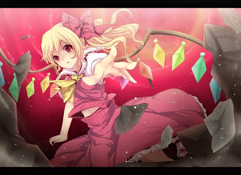 anime girl with origami