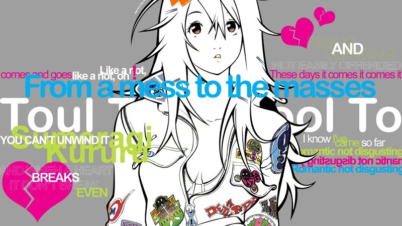 Anime Girl with Patches