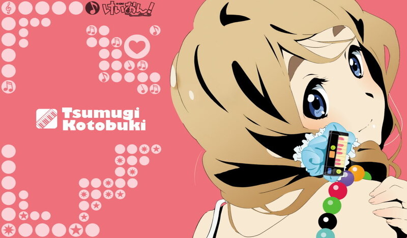 Anime Girl with Phone — Pink