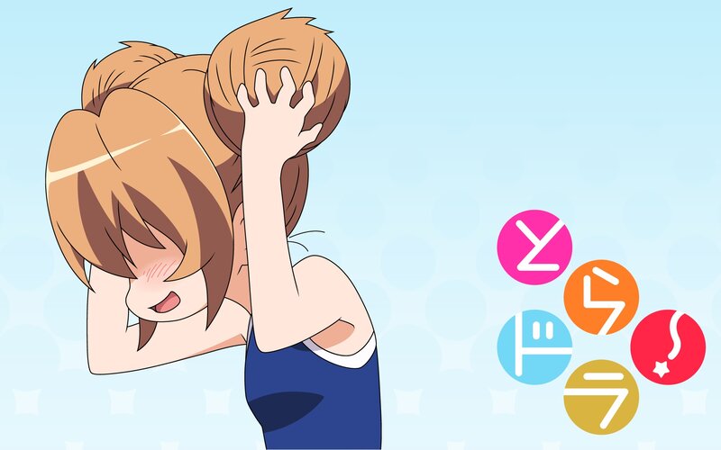 anime girl with pigtails