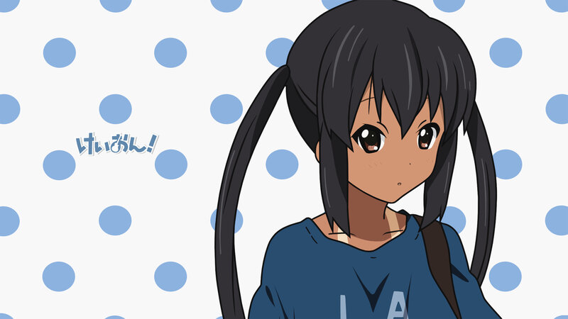 anime girl with pigtails
