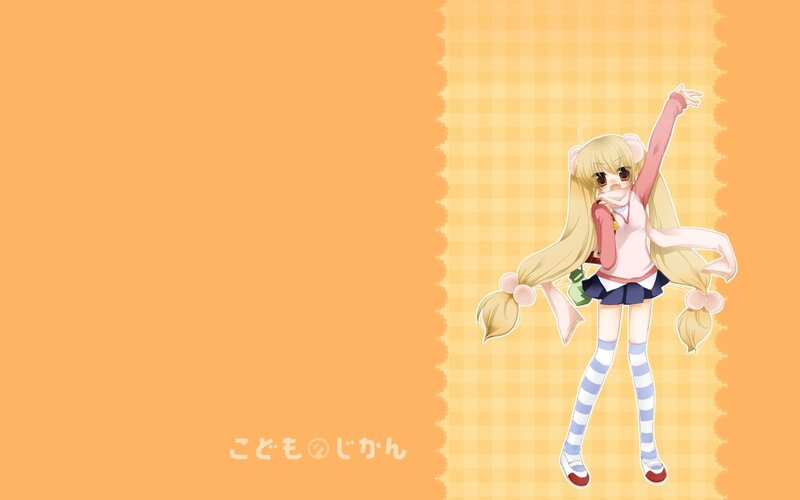 anime girl with pigtails
