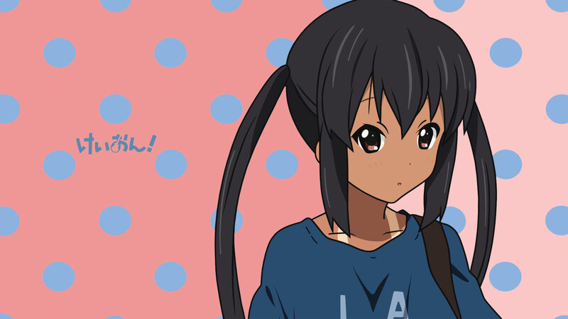 anime girl with pigtails