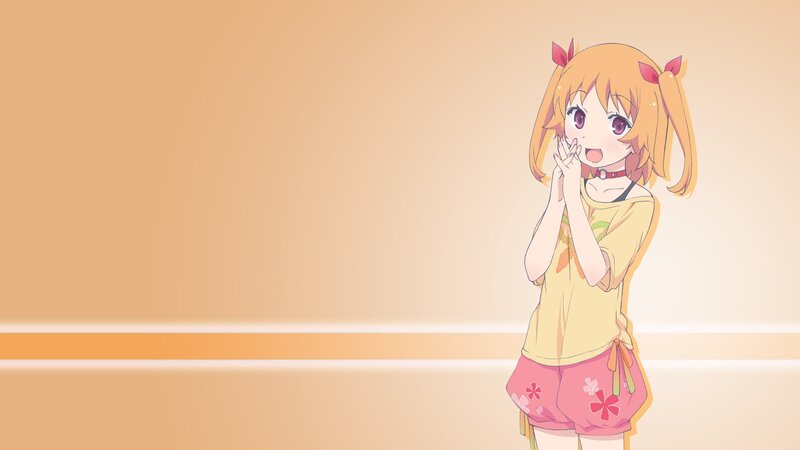 anime girl with pigtails