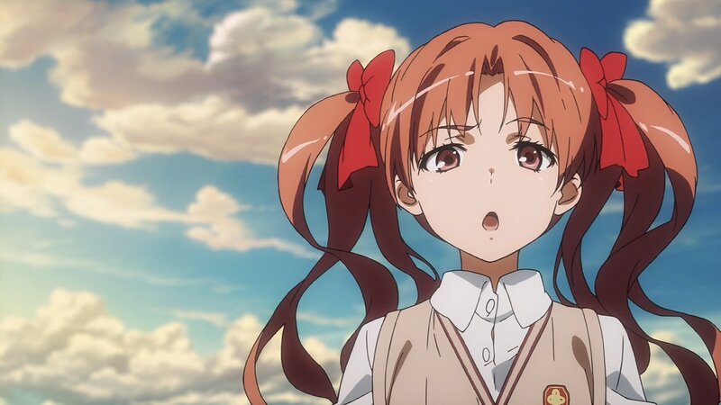 anime girl with pigtails