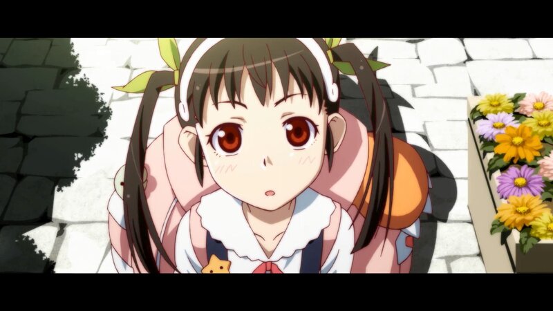 Anime Girl with Pigtails — Brown, Calm, Afternoon