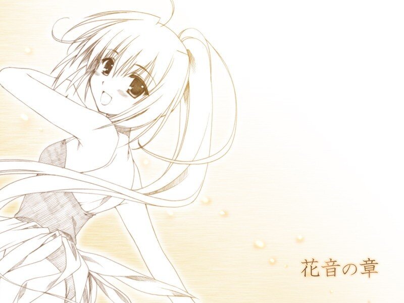 Anime Girl with Pigtails — White, Cheerful, Manga
