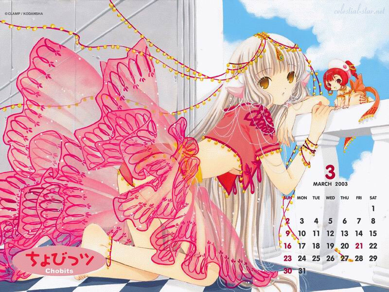 Anime Girl with Pink Dress — Serene, Morning
