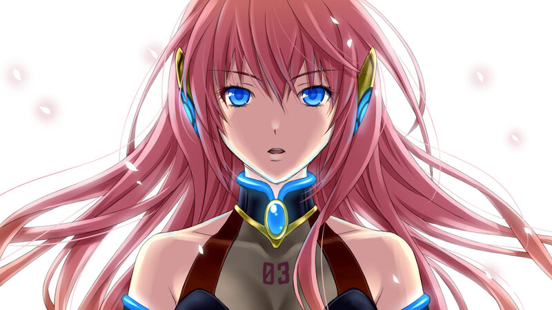 anime girl with pink hair